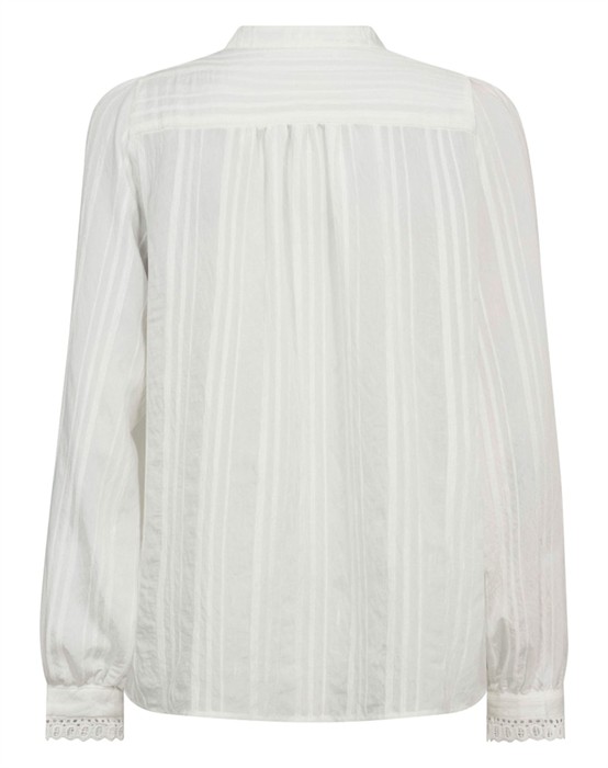 Kesi CC Lace Skjorte - White